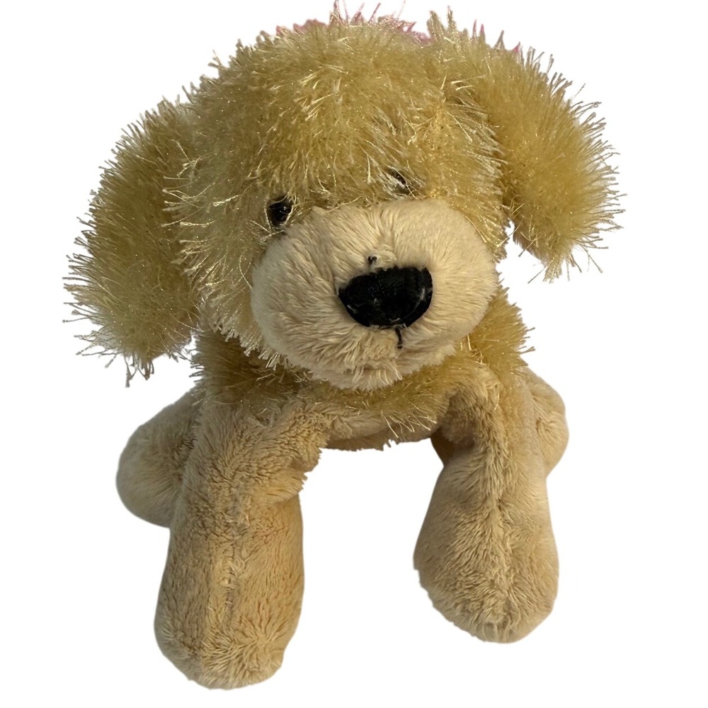 Y2K 2005 Ganz Webkinz Lil Kinz 6" Golden Retriever Dog Plush HS010 (No Code) vtg